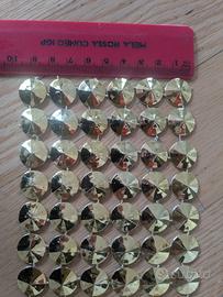 Rotolo strass colore oro decorazione matrimoni ecc