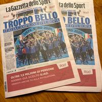 Gazzetta dello sport 12/07/2021 Italia campione