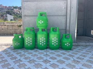Bombola gpl in composito da kg 10