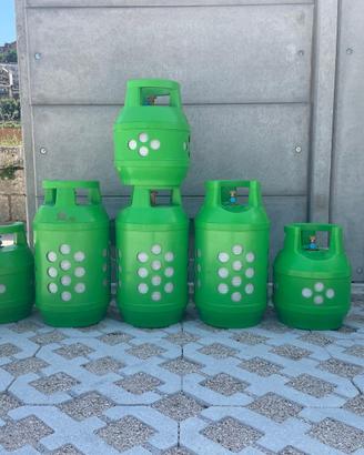 Bombola gpl in composito da kg 10