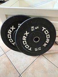 Dischi Bumper TOORX 5kg (10kg totali)