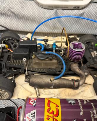 Macchina radiocomandata a scoppio 1:10