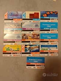 Lotto schede telefoniche Telecom Italia anni ’90