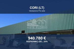 Immobile in asta di 1672 m² a Cori