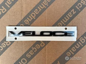 Logo Emblema ORIGINALE Alfa Romeo VELOCE Giulia