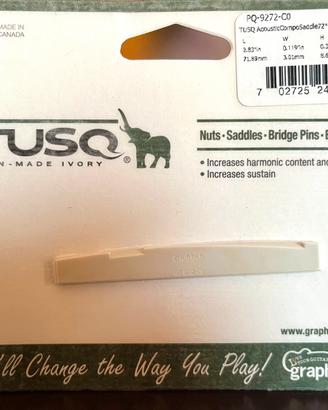 Tusq - compensated saddle - pontcompensato