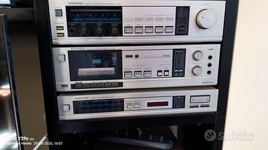 impianto stereo hi-fi modulare Kenwood originale d