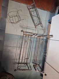 Fioriera in ferro battuto da balcone forme varie