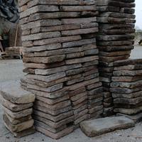 Pianelle Antiche di Cotto Fatte a Mano 12x24x3cm