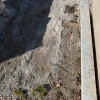 2 Lastre alzatine top cucina Marmo Bianco 250x10cm