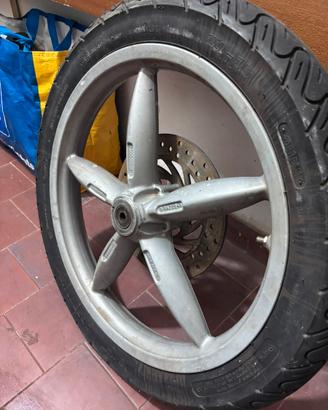 Ruota anteriore completa Aprilia Scarabeo
