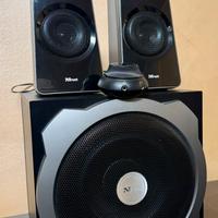 Impianto audio con Subwoofer