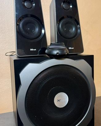 Impianto audio con Subwoofer