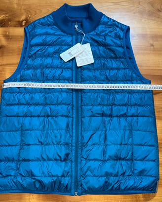 Falconeri gilet cashmere e piuma double-face 56