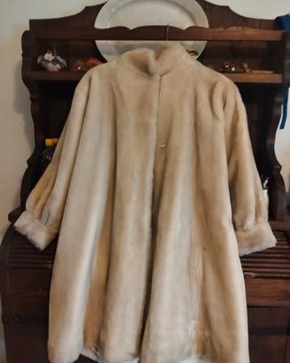 cappotto pelliccia ecologica 