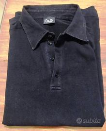 polo dolce & gabbana nero maniche corte Taglia 50