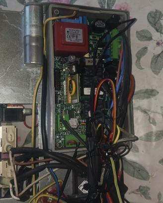 Scheda  elettronica completa  stufa  pallet polly