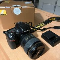 Nikon d600 con obiettivo 24-120 f4