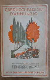 Carducci Pascoli D'Annunzio edizione 1947