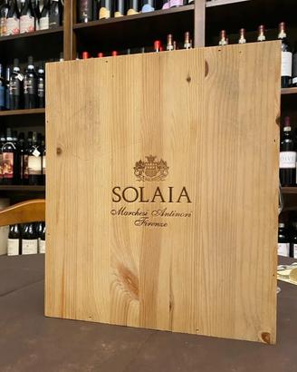 SOLAIA 2019 3 Bottiglie Cassa in legno Vino Rosso