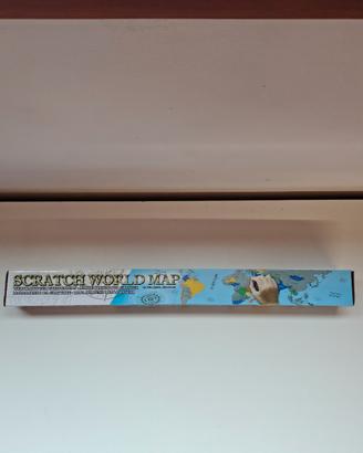 Scratch world map - mappa del mondo da grattare