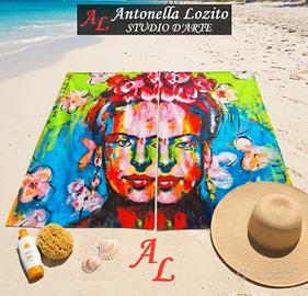 doppio Telo mare Frida Kahlo