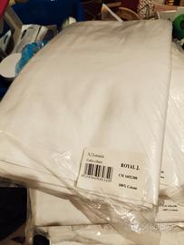 lenzuola singole bianche per affittacamere 