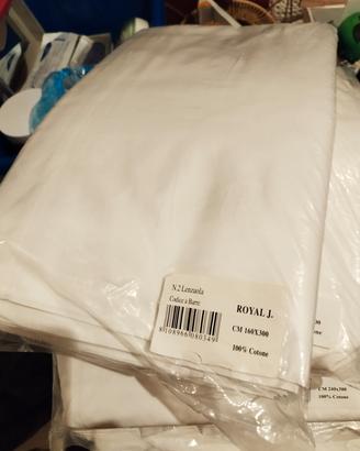 lenzuola singole bianche per affittacamere 