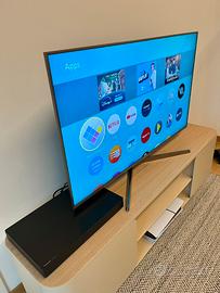 Panasonic UHD 4K 50’’ + soundbar