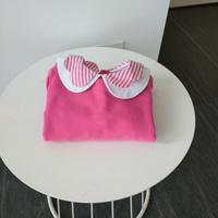 Felpa bimba con doppio colletto Jacadi 24 mesi