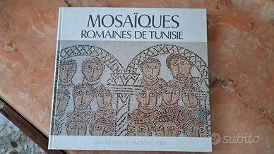libro illustrato dei mosaici romani in Tunisia 