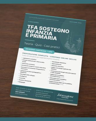 Manuale Concorso TFA Sostegno Primaria Completa