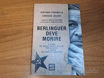 Libro "Berlinguer deve morire"