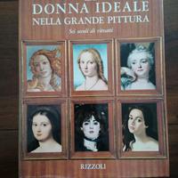 Libro "la donna ideale nella grande pittura" 