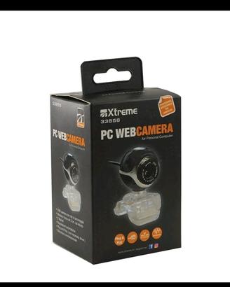 XTORM 33856  WEBCAM XTREME CON MICROFONO A PINZA