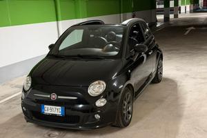 fiat 500c  sport cabrio 1.2 automatica 2015