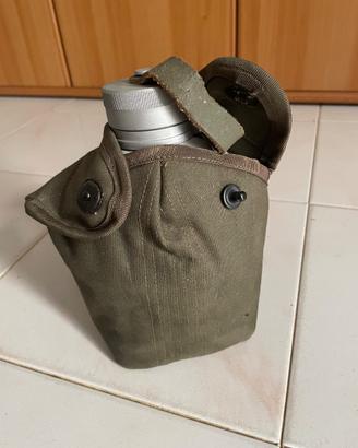 Militaria borraccia e gavetta