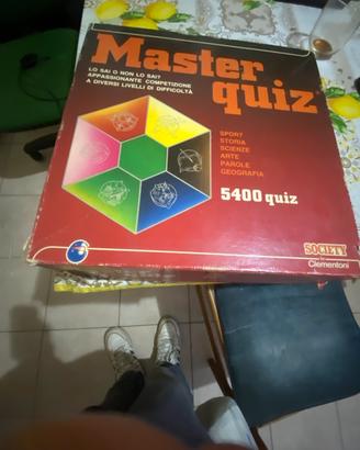 Gioco da tavola master quiz
