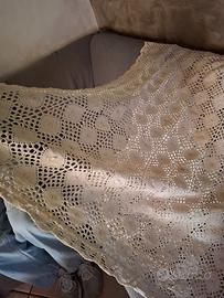 Copriletto a uncinetto