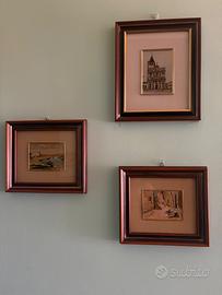 Set quadretti vintage decorativi casa