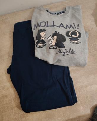 Pigiama Mafalda Taglia S