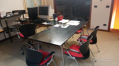 Doppio Tavolo nero coppia  arredo casa ufficio