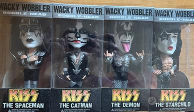 KISS (set di 4) Funko Wacky Wobbler bobblehead