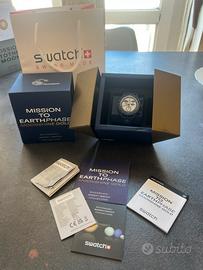 omega x Swatch MoonSwatch Earthphase Moonshine