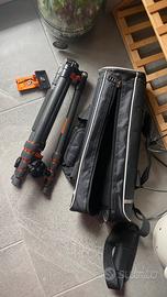 Treppiede K&F Concept in fibra di carbonio