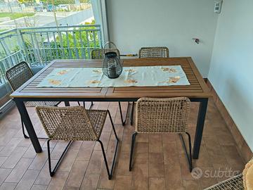 tavolo da giardino Oris Naterial