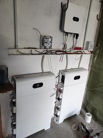 Kit 10kw fotovoltaico accumulo litio 6kw impianto
