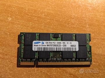 RAM 1GB DDR2 PC2 5300S 667 MHz