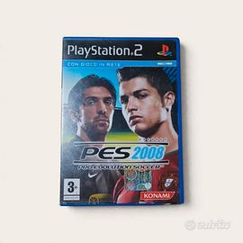 Pro Evolution Soccer 2008 – PS2 – completo di manu
