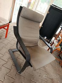 sedia sdraio POANG ikea